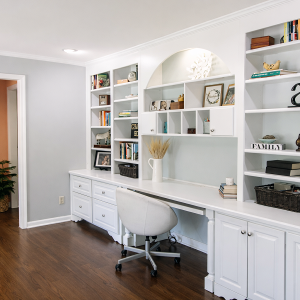 Clean and organized office